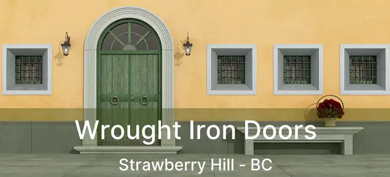  Wrought Iron Doors Strawberry Hill - BC